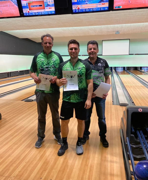 Sandra Wolf und Philip Bodde bowlen sich zum Vereinsmeister